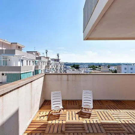 Сasa de vacaciones Cozy Flat And Terrace - 2 Min From The By Sweet Puglia Gallipoli